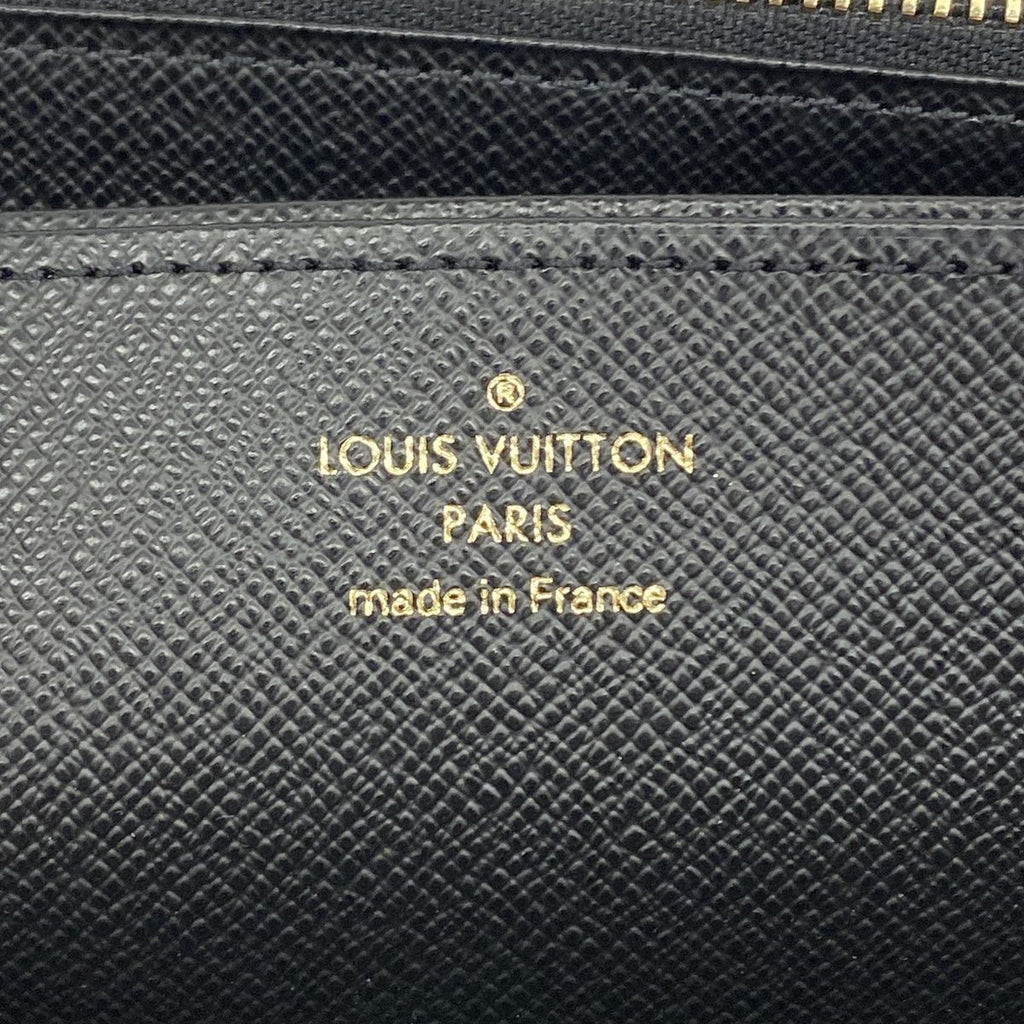 Louis Vuitton Wallet Monogram Applique Reverse Zippy Brown — view 4