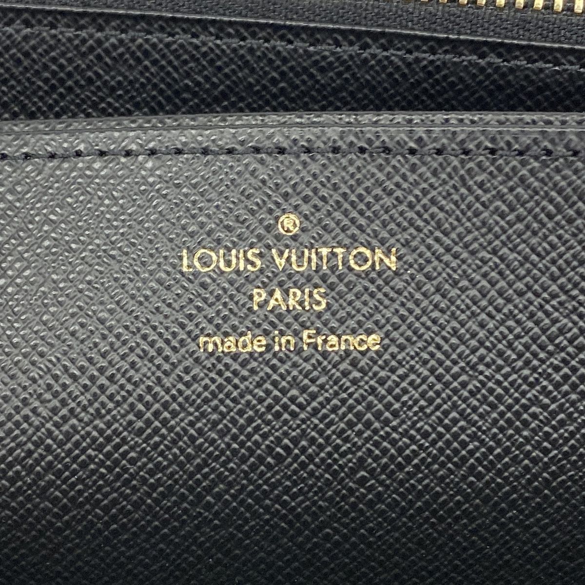 Louis Vuitton Wallet Monogram Applique Reverse Zippy Brown — view 4