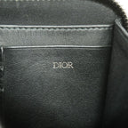 Dior Shoulder Bag Oblique Jacquard Canvas Beige Black Silver — view 5