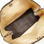 Hermes Tote Garden Party PM Toile H Natural Brown Silver — view 4