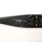 Chanel Sunglasses Acetate Black Gold Eyewear — view 4