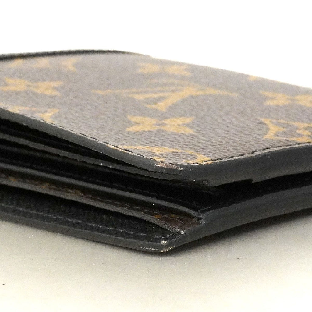 Louis Vuitton Billfold Monogram Macassar Portefeuille Multiple Brown Black — view 6