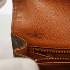 Louis Vuitton Clutch Monogram Pochette Dam PM Brown — view 5