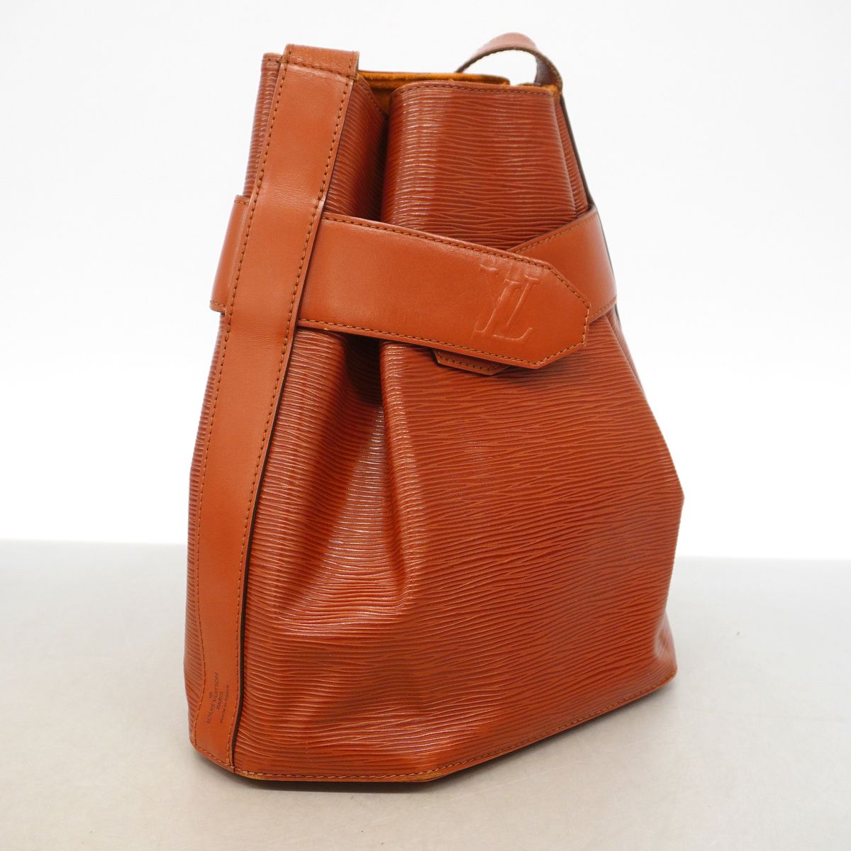 Louis Vuitton Shoulder Bag Epi Sac D'epaule PM Kenya Brown — view 2