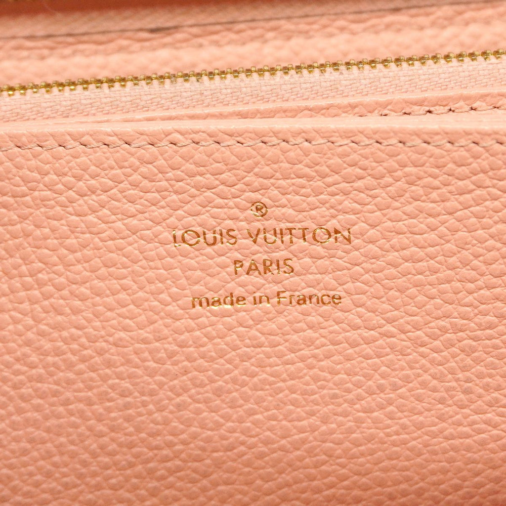 Louis Vuitton Wallet Monogram Empreinte Zippy Rose Poudre — view 5
