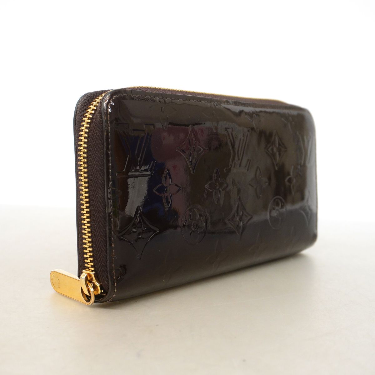 Louis Vuitton Wallet Vernis Zippy Amarante — view 2
