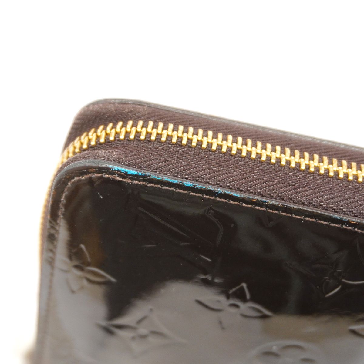 Louis Vuitton Wallet Vernis Zippy Amarante — view 7