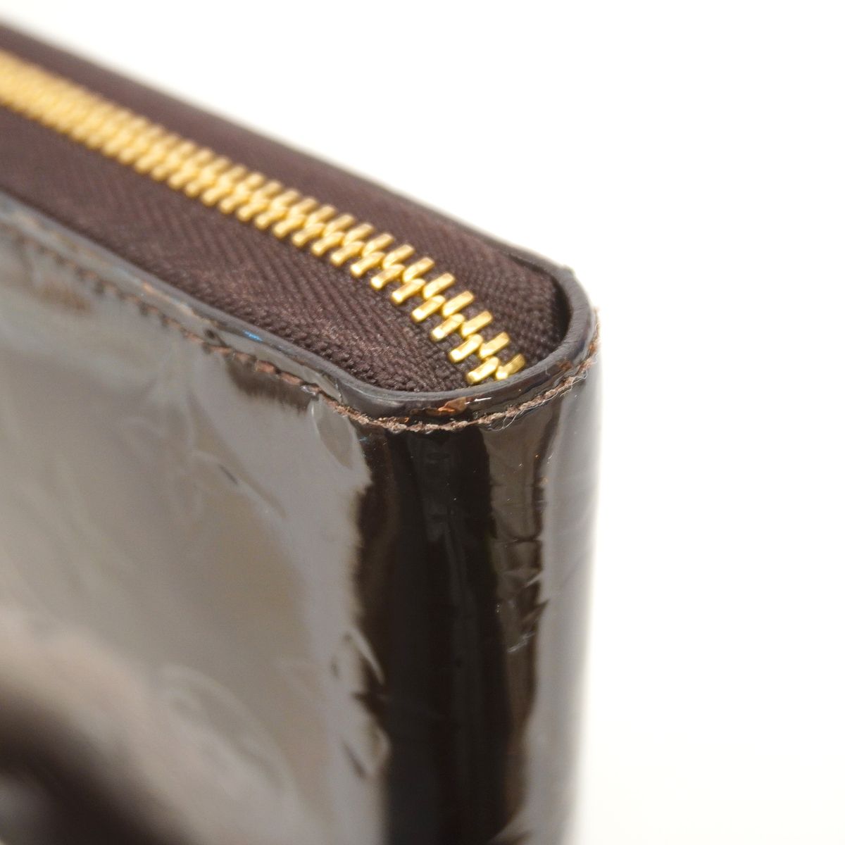 Louis Vuitton Wallet Vernis Zippy Amarante — view 6