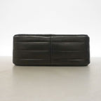 Chanel Shoulder Bag Mademoiselle Lambskin Black Gold — view 3