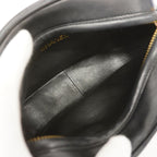 Chanel Shoulder Bag Mademoiselle Lambskin Black Gold — view 4