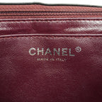 Chanel Shoulder Bag Maxi Quilted Leather Black Silver — view 5