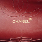 Chanel Shoulder Bag Quilted Lambskin Black Gold — view 5