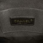 Chanel Shoulder Bag Quilted Lambskin Beige Gold — view 5