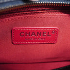 Chanel Shoulder Bag Gabrielle de Chanel Calfskin Navy Black Gold Silver — view 5