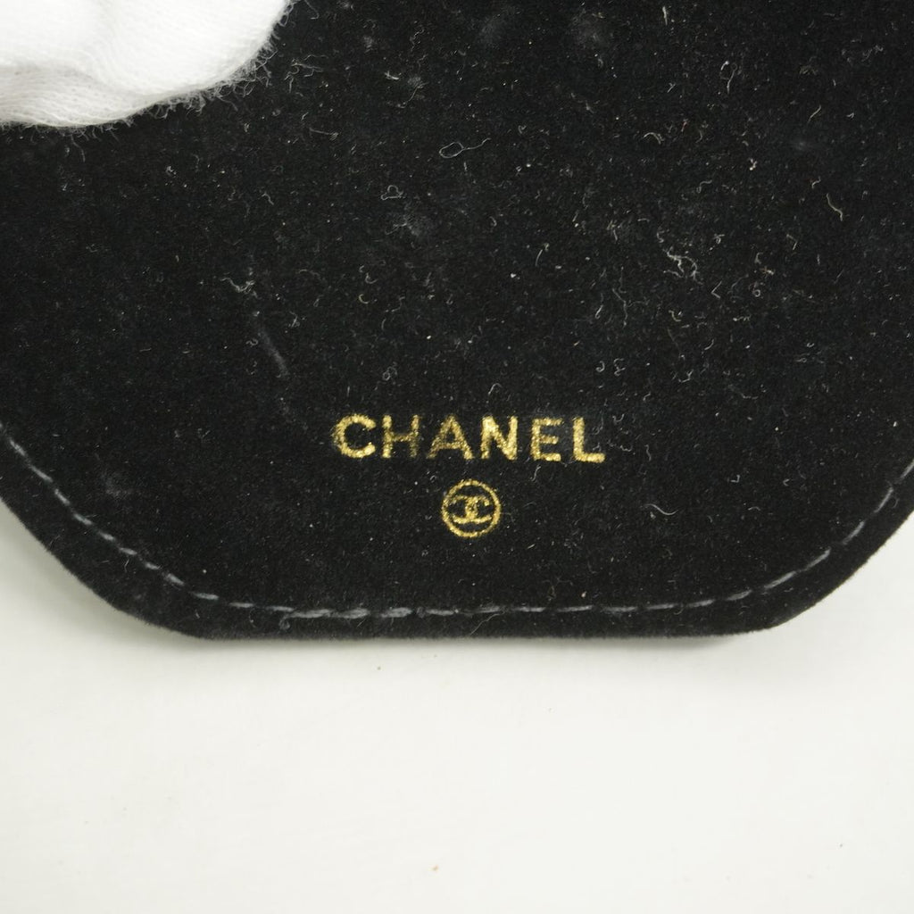 Chanel Case Caviar Leather Navy Gold Ring — view 5