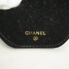 Chanel Case Caviar Leather Navy Gold Ring — view 5