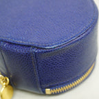 Chanel Case Caviar Leather Navy Gold Ring — view 6