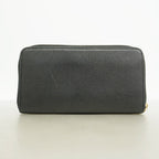 Chanel Wallet Caviar Leather Black Gold — view 8
