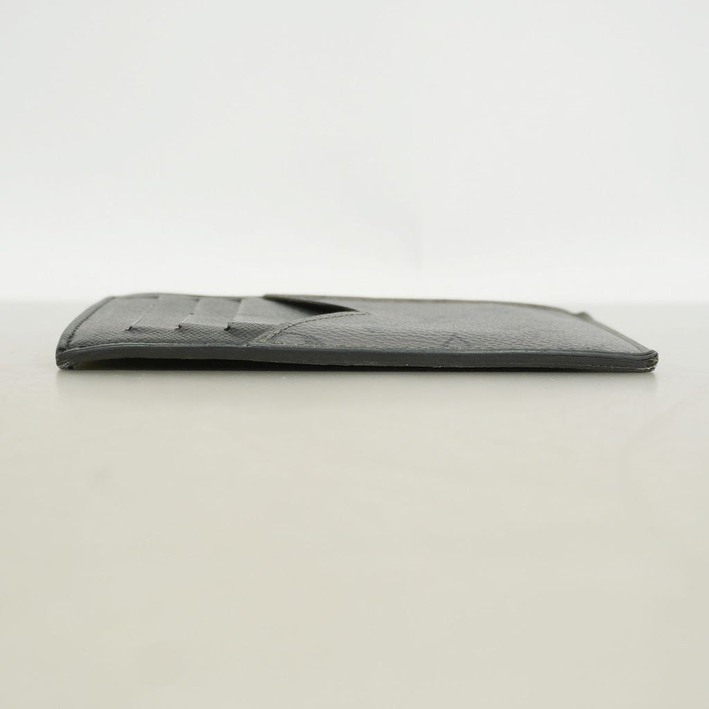 Louis Vuitton Monogram Eclipse Reverse Coin Card Holder Black Gray — view 2