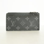 Louis Vuitton Monogram Eclipse Reverse Coin Card Holder Black Gray — view 8
