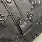 Louis Vuitton Belt Bag Monogram Seal Trunk Black — view 7