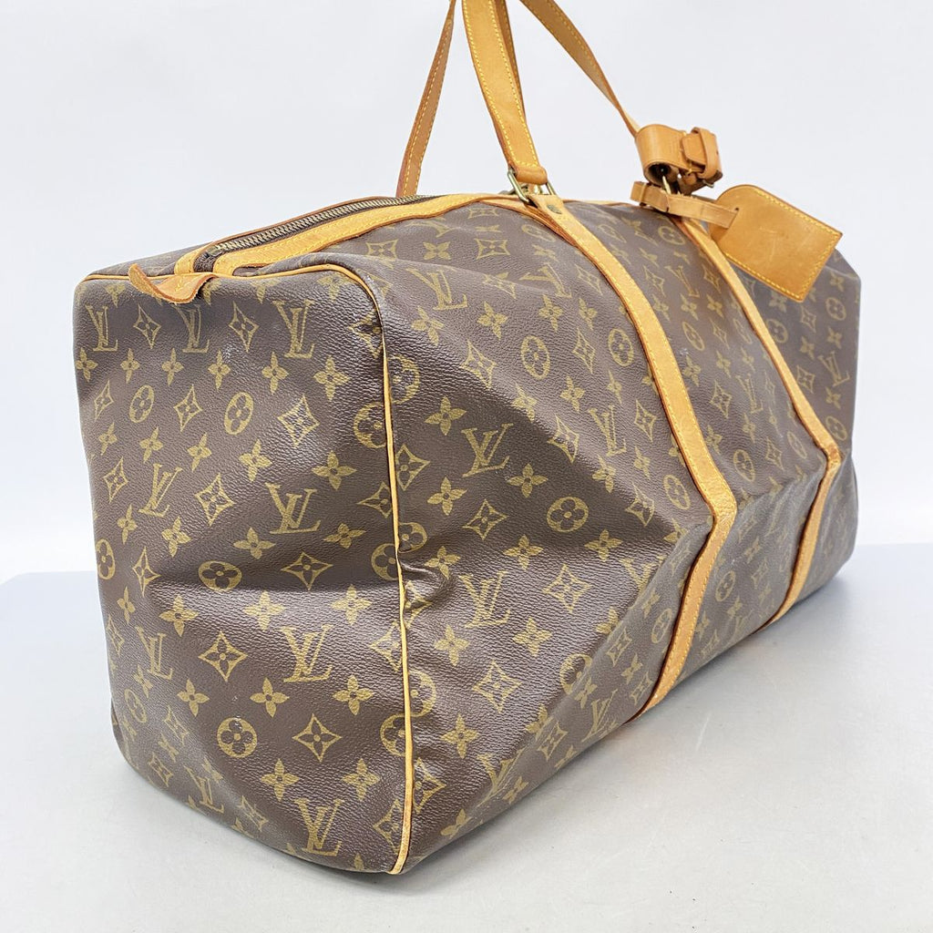 Louis Vuitton Boston Bag Monogram Sac Spool 55 Brown — view 2