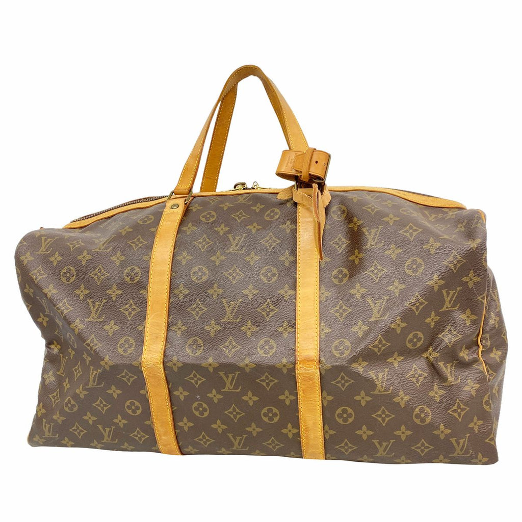 Louis Vuitton Boston Bag Monogram Sac Spool 55 Brown