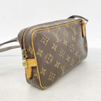 Louis Vuitton Shoulder Bag Monogram Pochette Marly Bandouliere Brown — view 2