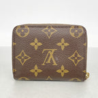 Louis Vuitton Coin Purse Monogram Zippy Brown — view 8