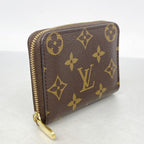 Louis Vuitton Coin Purse Monogram Zippy Brown — view 2