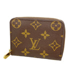 Louis Vuitton Coin Purse Monogram Zippy Brown