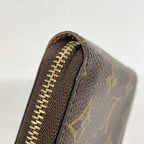 Louis Vuitton Coin Purse Monogram Zippy Brown — view 5