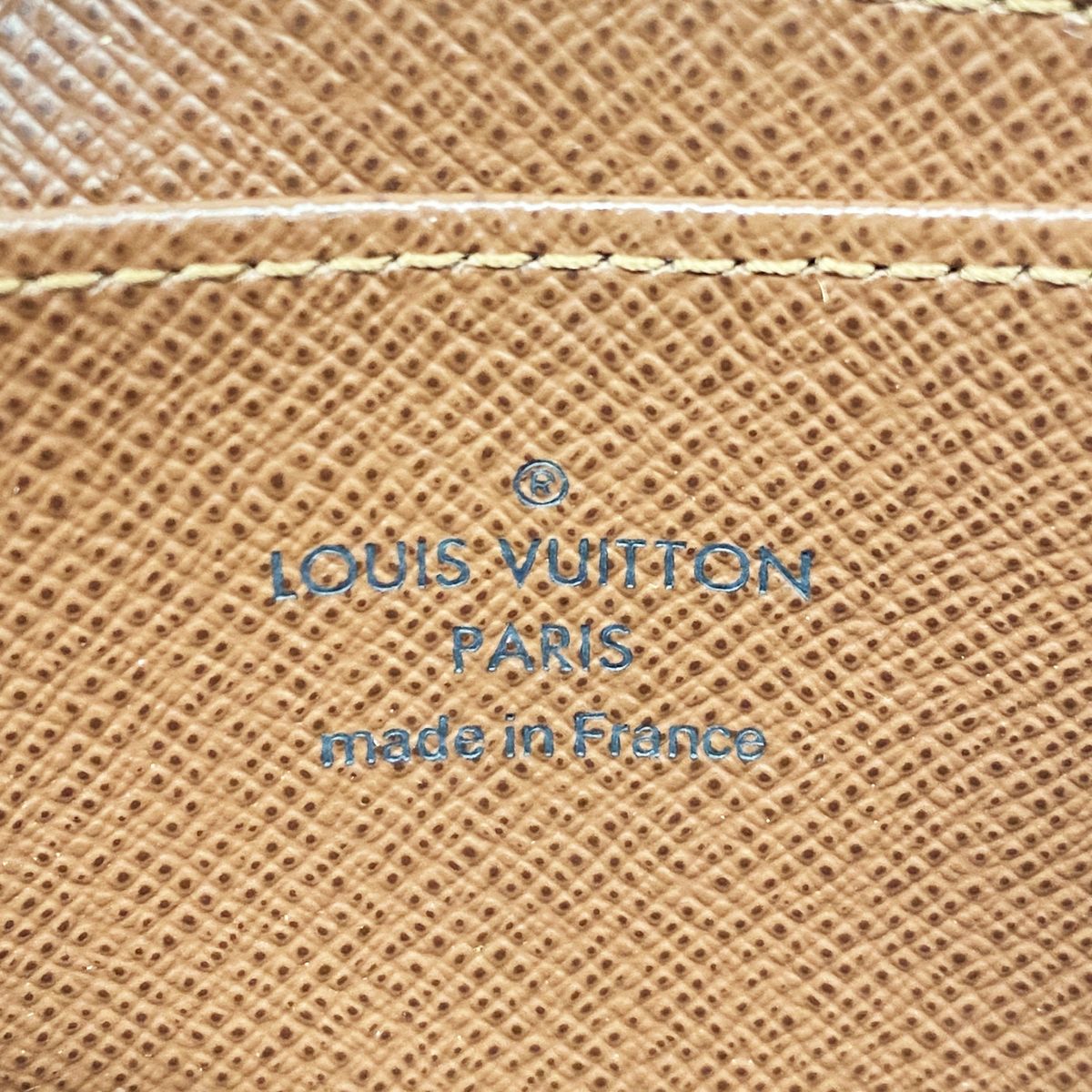 Louis Vuitton Coin Purse Monogram Zippy Brown — view 4
