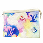 Louis Vuitton Clutch Monogram Water Color Pochette Voyage MM Multicolor