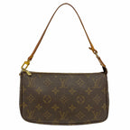 Louis Vuitton Pouch Monogram Pochette Accessoires Brown