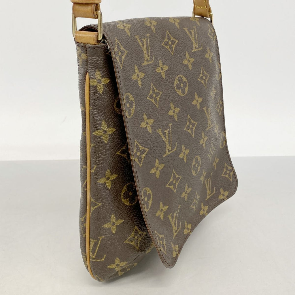 Louis Vuitton Shoulder Bag Monogram Musette Salsa Short Strap Brown — view 2