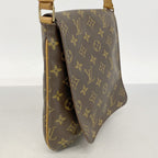 Louis Vuitton Shoulder Bag Monogram Musette Salsa Short Strap Brown — view 2