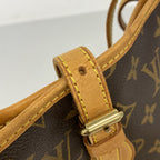 Louis Vuitton Tote Monogram Bucket PM Brown — view 8