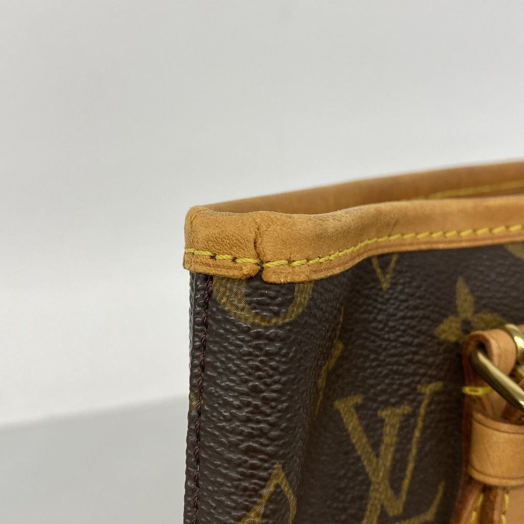 Louis Vuitton Tote Monogram Bucket PM Brown — view 6