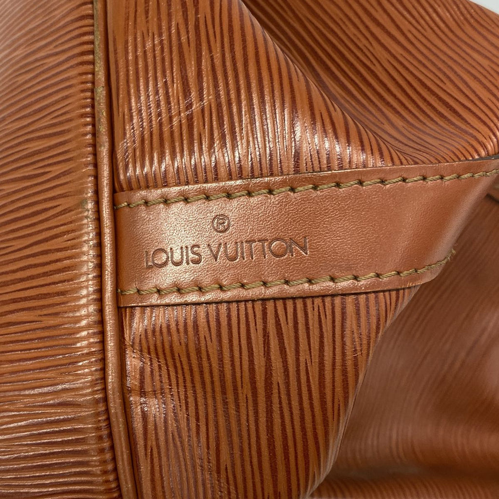Louis Vuitton Shoulder Bag Epi Petit Noe Kenya Brown — view 5