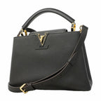Louis Vuitton Handbag Taurillon Capucines BB Noir 2-Way Bag
