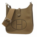 Hermes Shoulder Bag Evelyne 23 Taurillon Clemence Etoile Silver