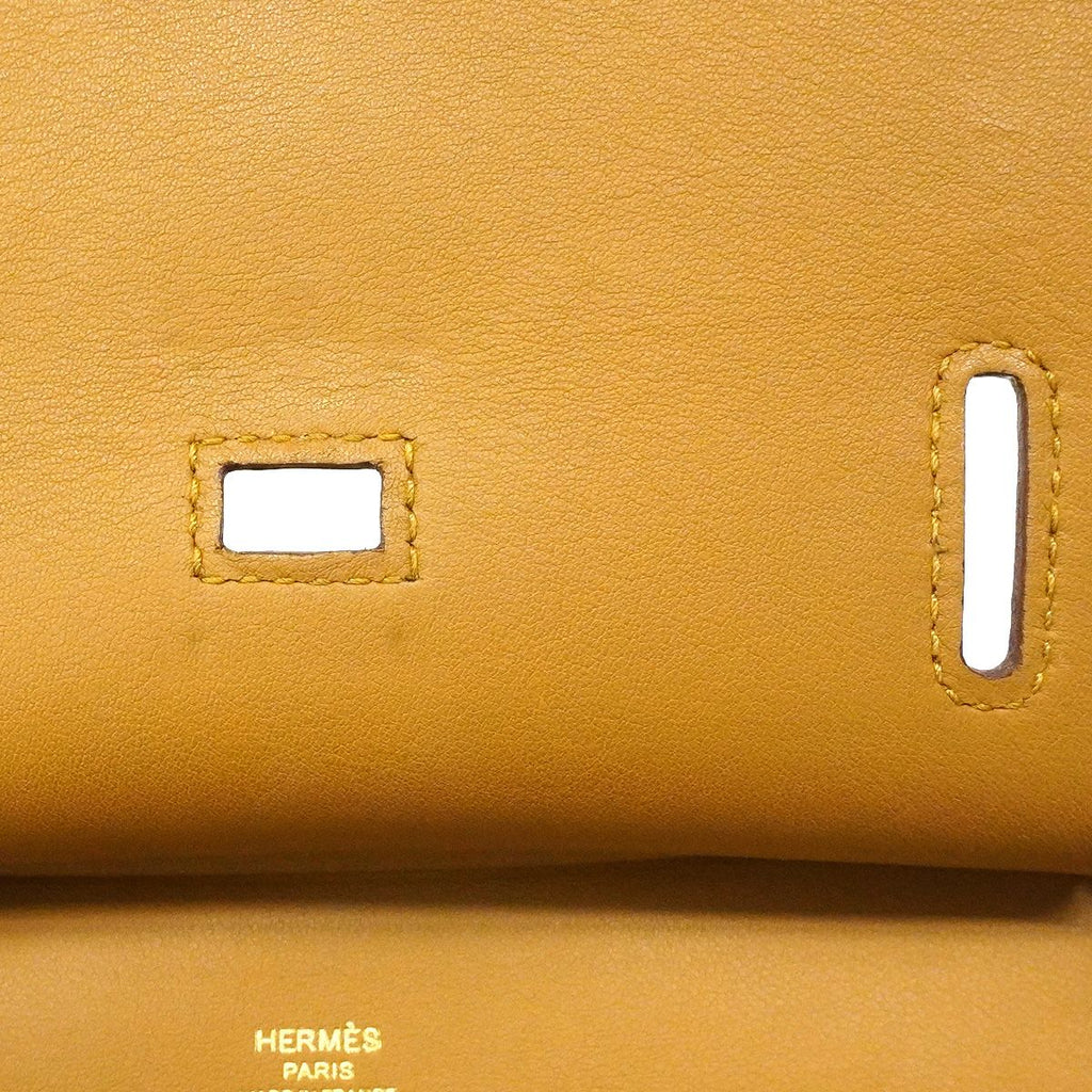 Hermes Shoulder Bag Jypsiere Mini Swift Sesame Gold — view 7