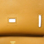 Hermes Shoulder Bag Jypsiere Mini Swift Sesame Gold — view 7