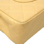 Chanel Shoulder Bag Quilted Lambskin Beige Gold — view 6