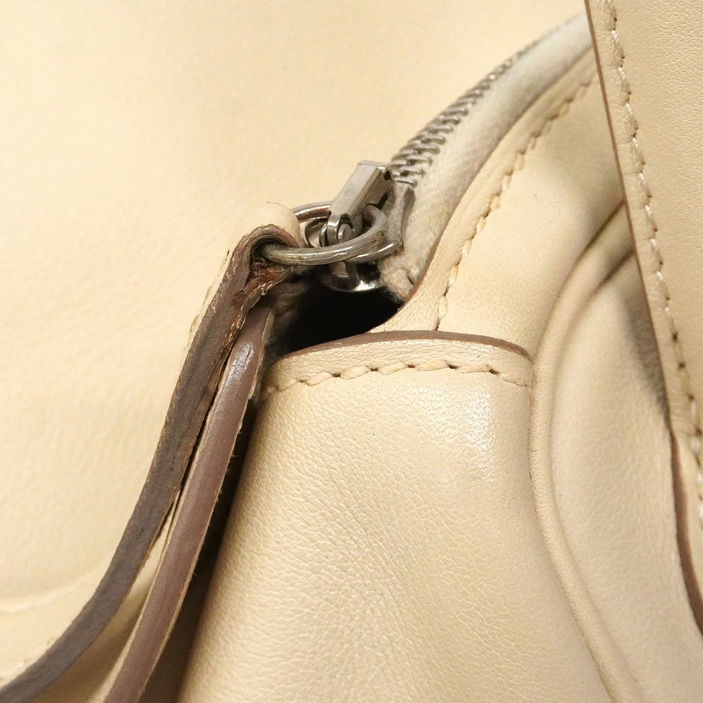 Hermes Handbag Lindy 26 Swift Craie Silver 2-Way Bag — view 7