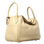 Hermes Handbag Lindy 26 Swift Craie Silver 2-Way Bag — view 2