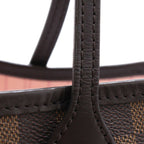 Louis Vuitton Neverfull MM Tote Damier Rose Ballerine — view 8