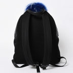 Fendi Karl Lagerfeld Carlito Backpack Nylon Black Monster — view 2