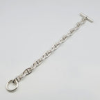 Hermes Chaine D'ancre TGM Bracelet Silver Chain — view 3